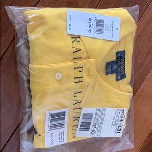 Brand new boys RL POLO shirt, long sleeves.